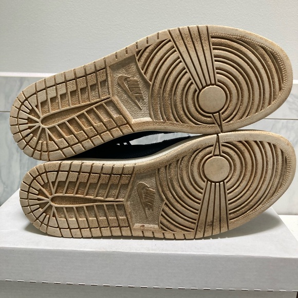 RARE Jordan 1 Retro High Nouveau Navy Snake Size 10.5 - Picture 6 of 9